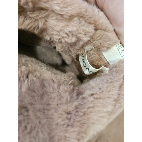 Vionic Cosmina Faux Fur Womens 9 Slip On Slide Slippers Cozy Comfort House Shoes - Picture 9 of 9